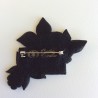 Broche fleurie en pâte polymère