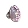Big bague cerisiers en fleurs, en pâte polymère