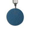 Pendentif rond moyen, collection lagon, en pâte polymère