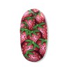 Big bague ovale fraises, en pâte polymère