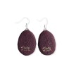 Boucles d'oreilles matriochkas fleuries en pâte polymère