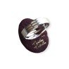Bague matriochka fleurie en pâte polymère