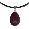 Pendentif matriochka fleurie en pâte polymère