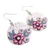 copy of Boucles d'oreilles pendantes, fleurs 3D, en pâte polymère