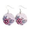 copy of Boucles d'oreilles pendantes, fleurs 3D, en pâte polymère