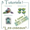 Tutoriel pdf : réaliser cannes oiseaux et nichoir (pâte polymère)