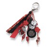 copy of Gri-gri, bijou de sac, rouge - rose,  fraises - fleurs