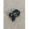 Broche fleurie en pâte polymère