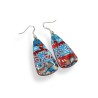 copy of Boucles d'oreilles longues, fleurs, en pâte polymère