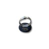 Bague bombée en pâte polymère, motif "ourson calin"